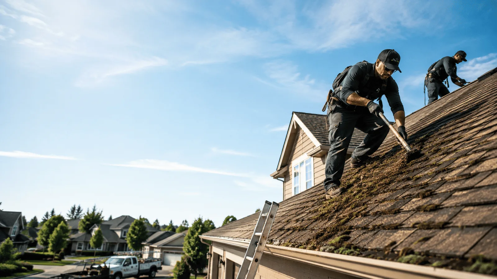 Roof Moss Removal in Maplewood, NJ near me